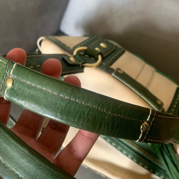 Coach Legacy Leather Fabric Vintage Satchel - Picture 6 of 10